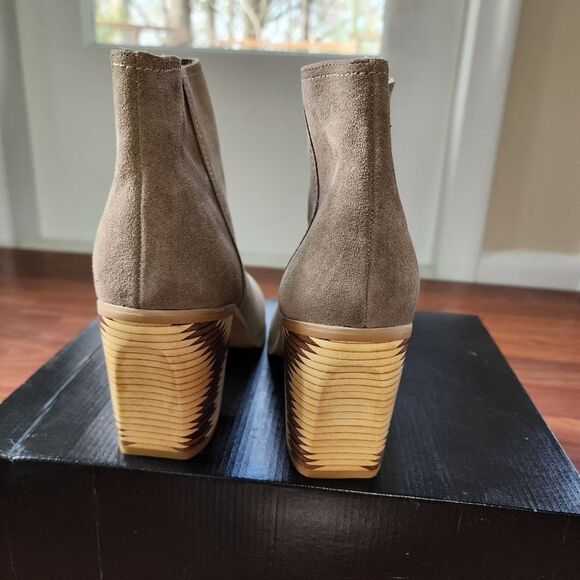 New Seychelles Tan Grand Finale Leather Ankle Boot 8.5 - Picture 8 of 11